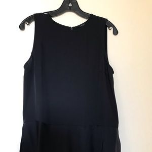 Theory Black Silk Top